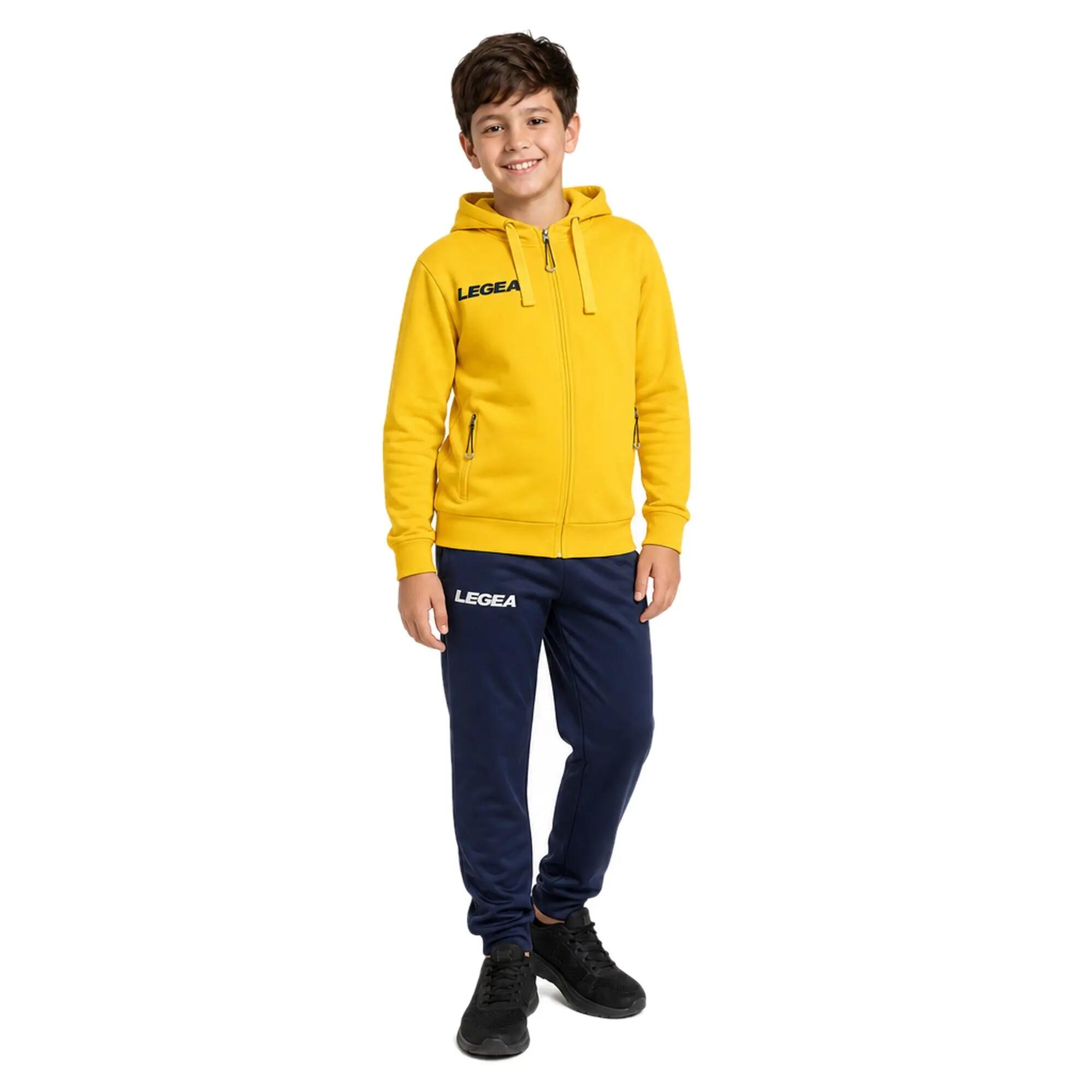 Trainingspak kinderen Sarajevo + Cuba Geel / Marineblauw 1/8