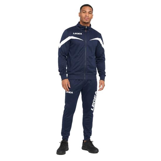 Trainingspak unisex Mosca + Tokyo Marineblauw / Wit