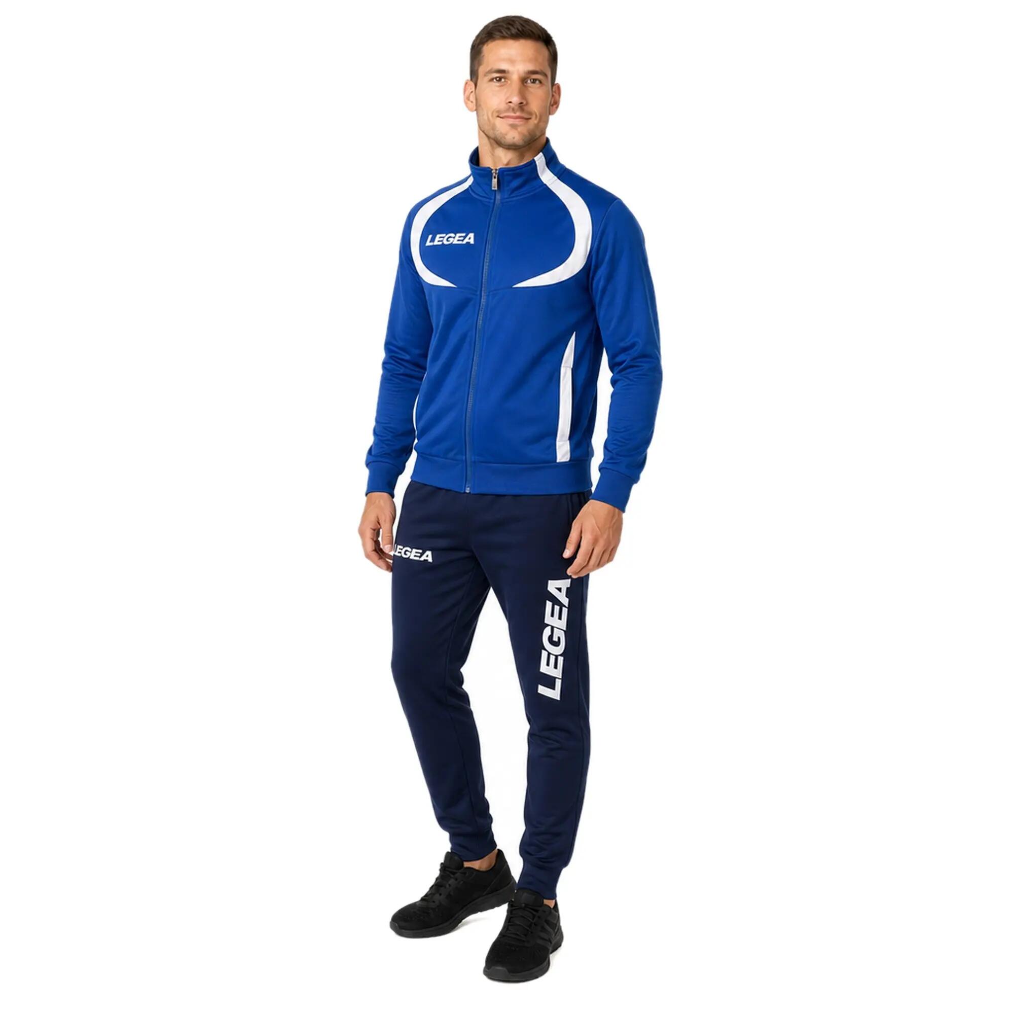 Kids' Tracksuit Singapore + Tokyo Light blue / White / Navy 1/8