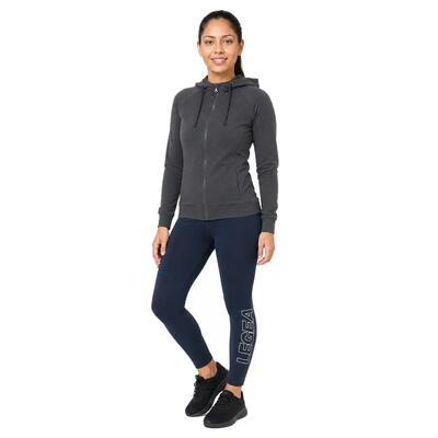Set sweater en legging dames dair + levery donkergrijs gemêleerd / marineblauw