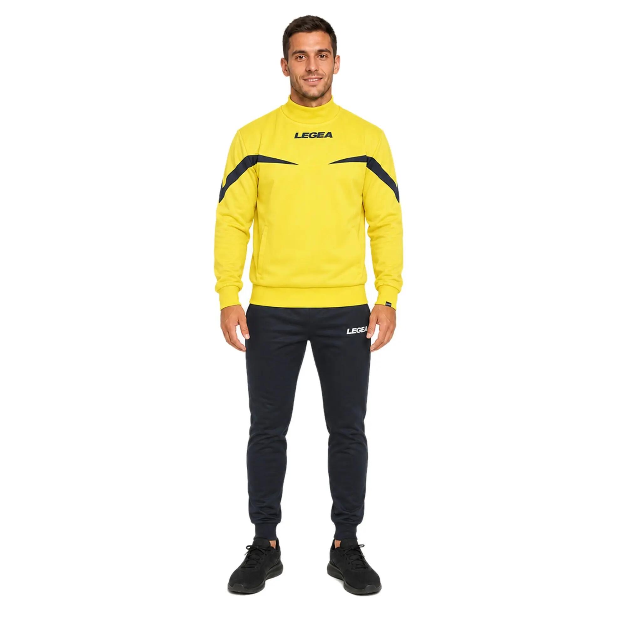 Trainingspak unisex Calcutta + Messico Geel / Marineblauw 1/8