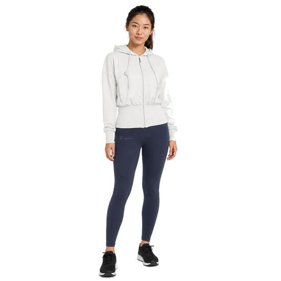 Ensemble sweat et legging femme Trixy + Mavery Gris clair / Bleu marine