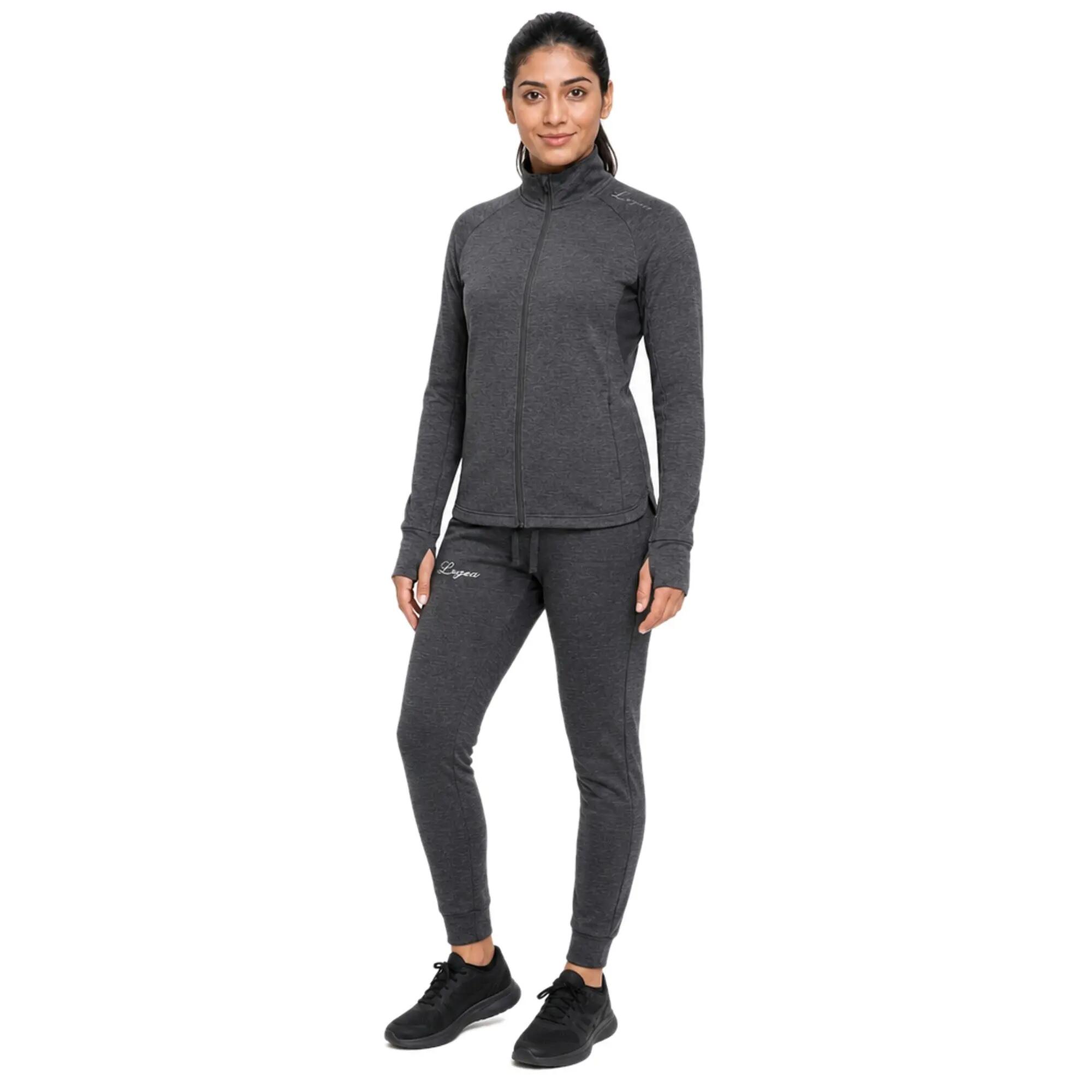 Survêtement femme Rooel + Lolas Gris chiné foncé 1/5
