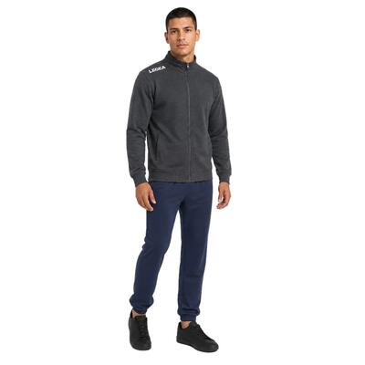 Trainingspak heren retyl + f balloon grijs gemêleerd / marineblauw