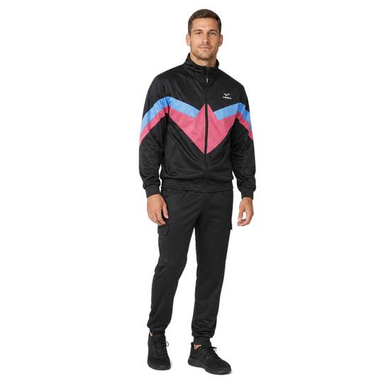 Survêtement homme Loose + P-CARGO Noir / Fuchsia