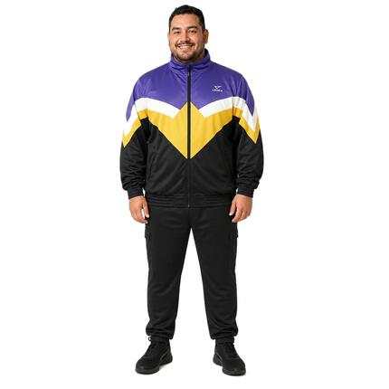 Survêtement homme Loose + P-CARGO Noir / Ocre