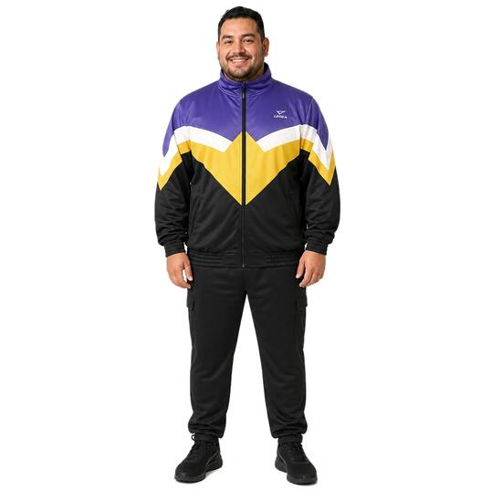 Survêtement homme Loose + P-CARGO Noir / Ocre
