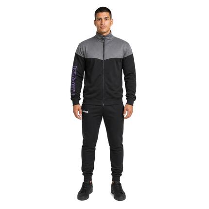 Herren Trainingsanzug Ucla + Fiondo Schwarz / Violett