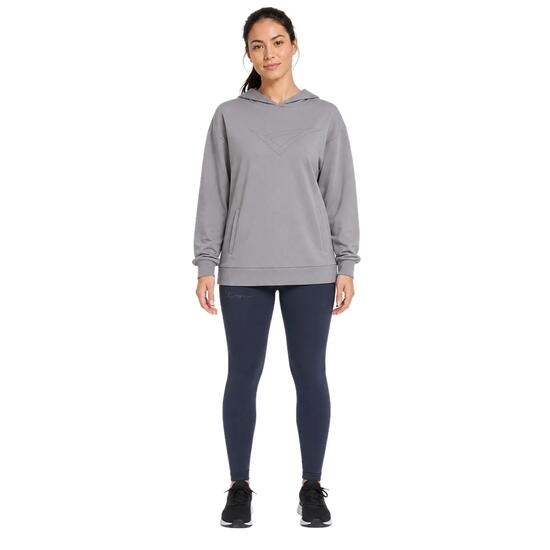Ensemble sweat et legging femme F Loosy + Mavery Gris foncé / Bleu marine