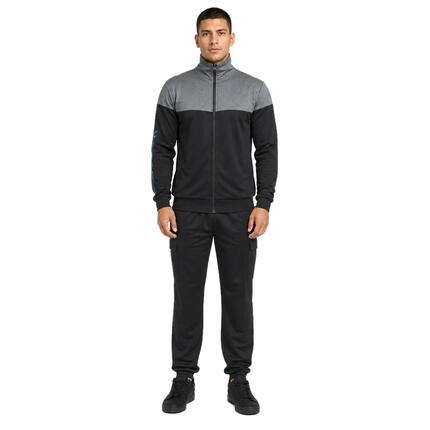 Herren Trainingsanzug Ucla + P-CARGO Schwarz / Türkis