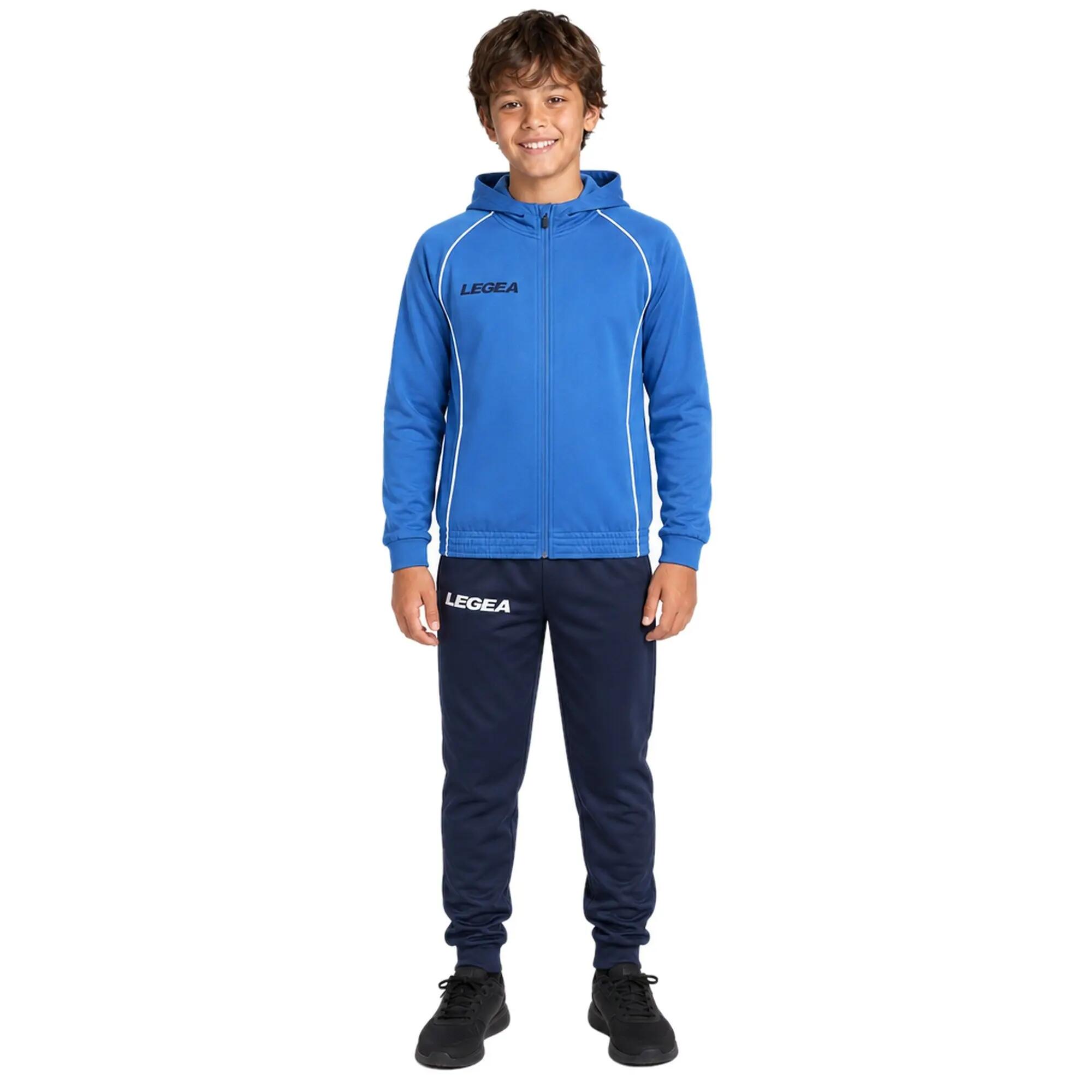 Kids' Tracksuit Florida Color + Cuba Sky blue / White / Navy 1/8