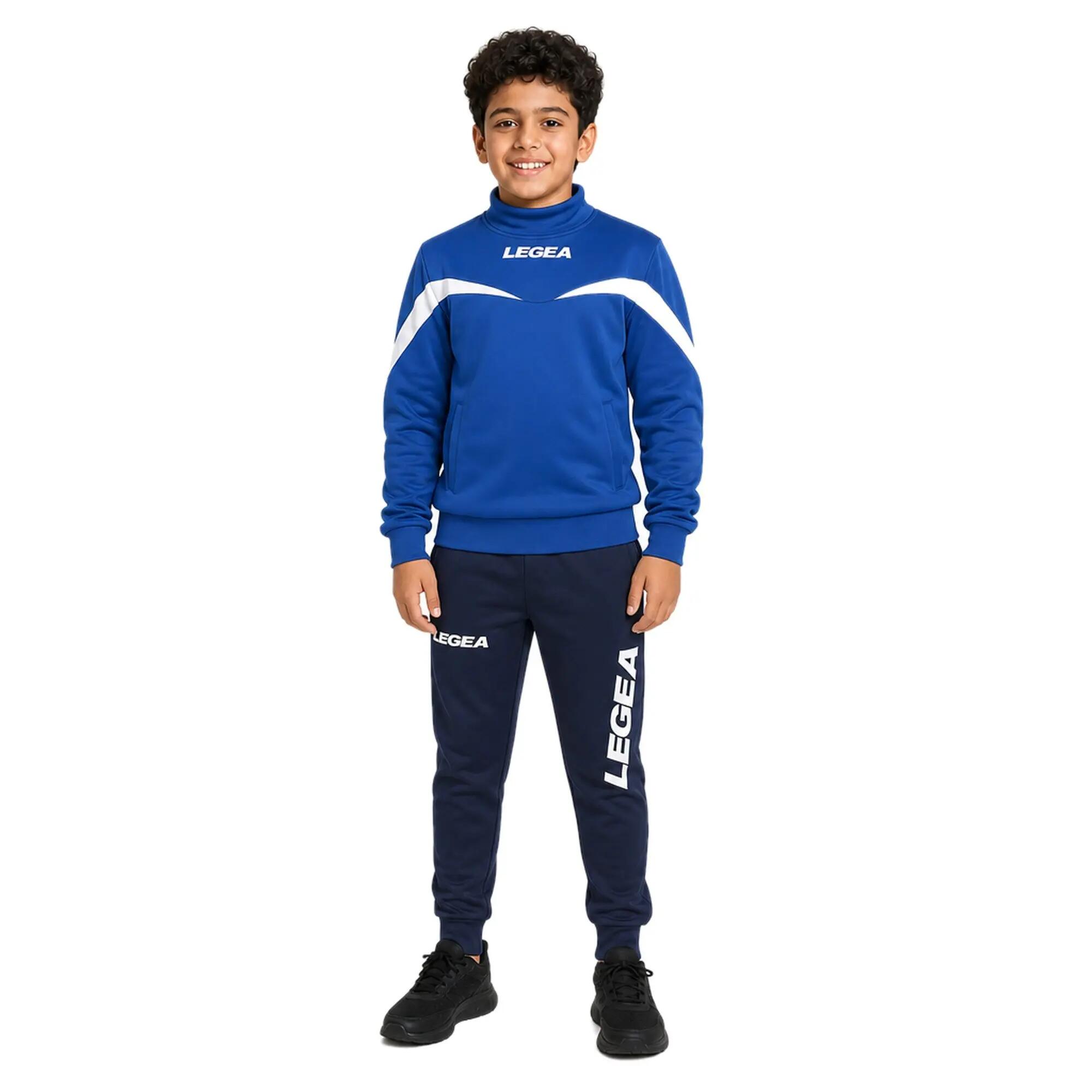Kids' Tracksuit Calcutta + Tokyo Light blue / White / Navy 1/8