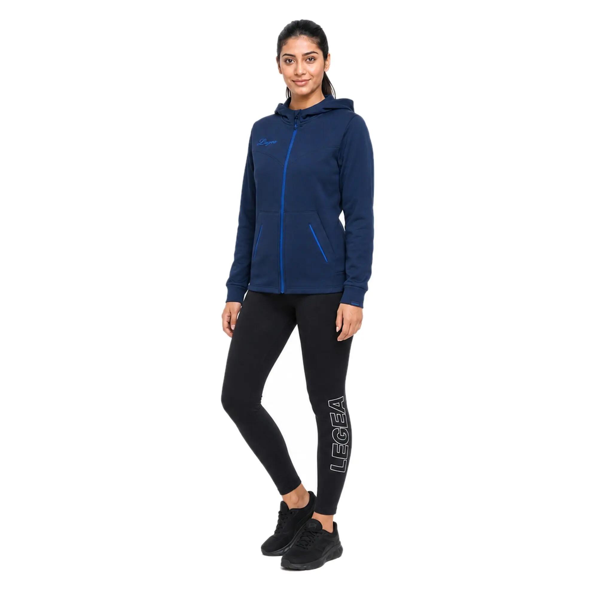 Kapuzenpullover OSHA Damen himmelblau 3/3