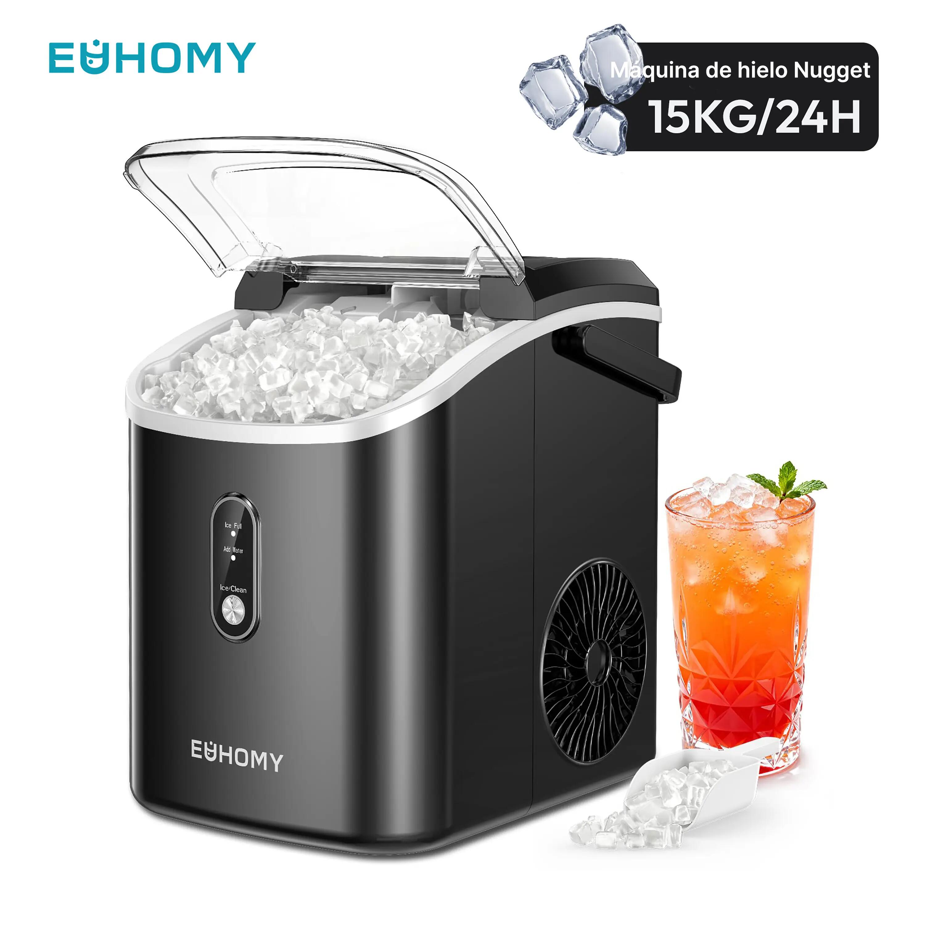 Euhomy máquina para fabricar hielo (15Kg en 24h) 2/6