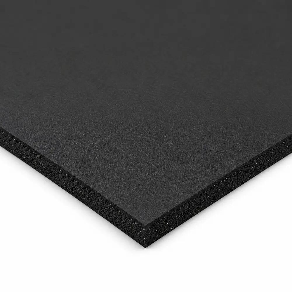 Loseta de Caucho para Gimnasio 1 x 1 m x 10 mm Negro 8/9