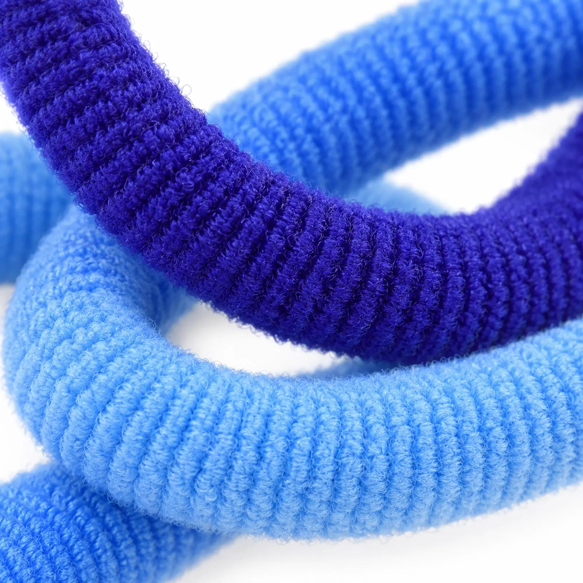 25 Hair ties Blue 3/5
