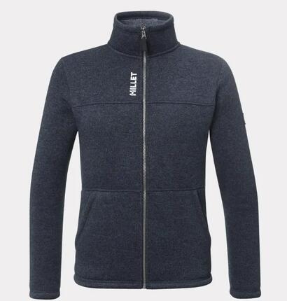 Veste Polaire de Randonnée Millet "CHAMONIX KNITWARM JKT M" M Bleu