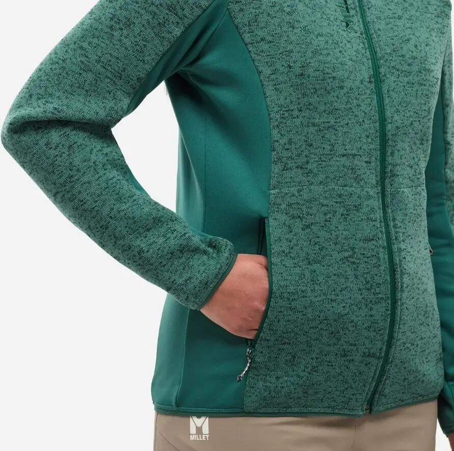 Fleecejas Klimmen voor dames CHAMONIX KNIT 3/5