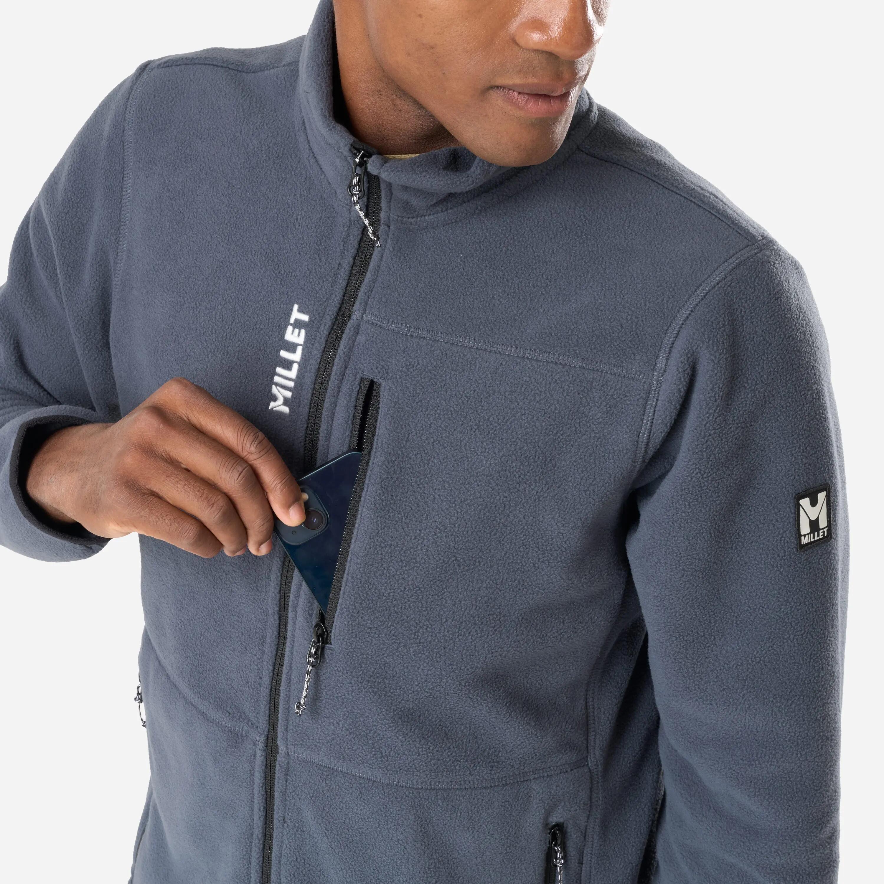 Veste Polaire de Randonnée Homme Millet "SENECA POLAR JKT M" S Bleu 5/5
