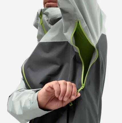 Veste de Randonnée Imperméable Homme Millet "SENECA 2,5L JKT M" Gris 5/7