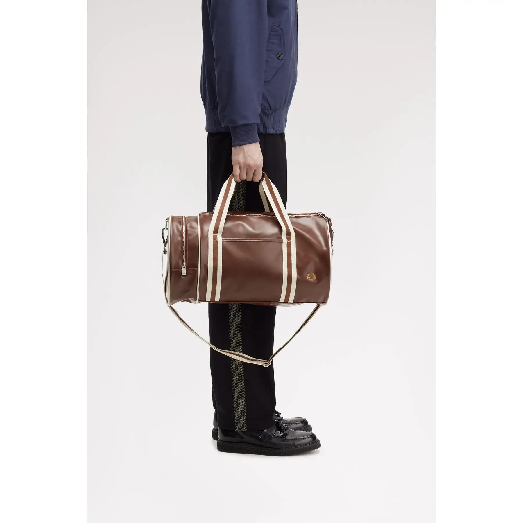 Duffle bag Men Fred Perry Beige 5/6