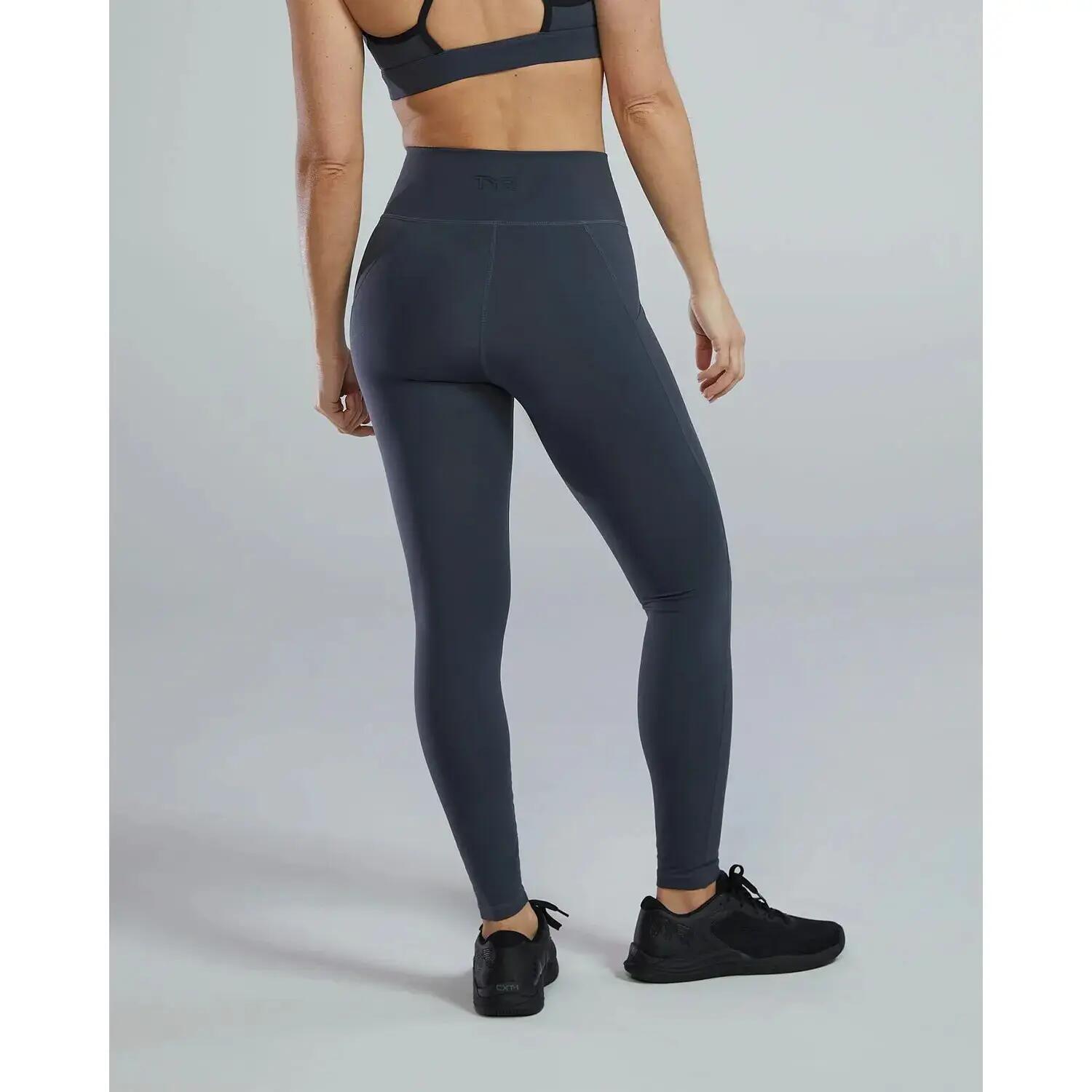 Leggings de mujer con bolsillos TYR Joule Elite 3/5