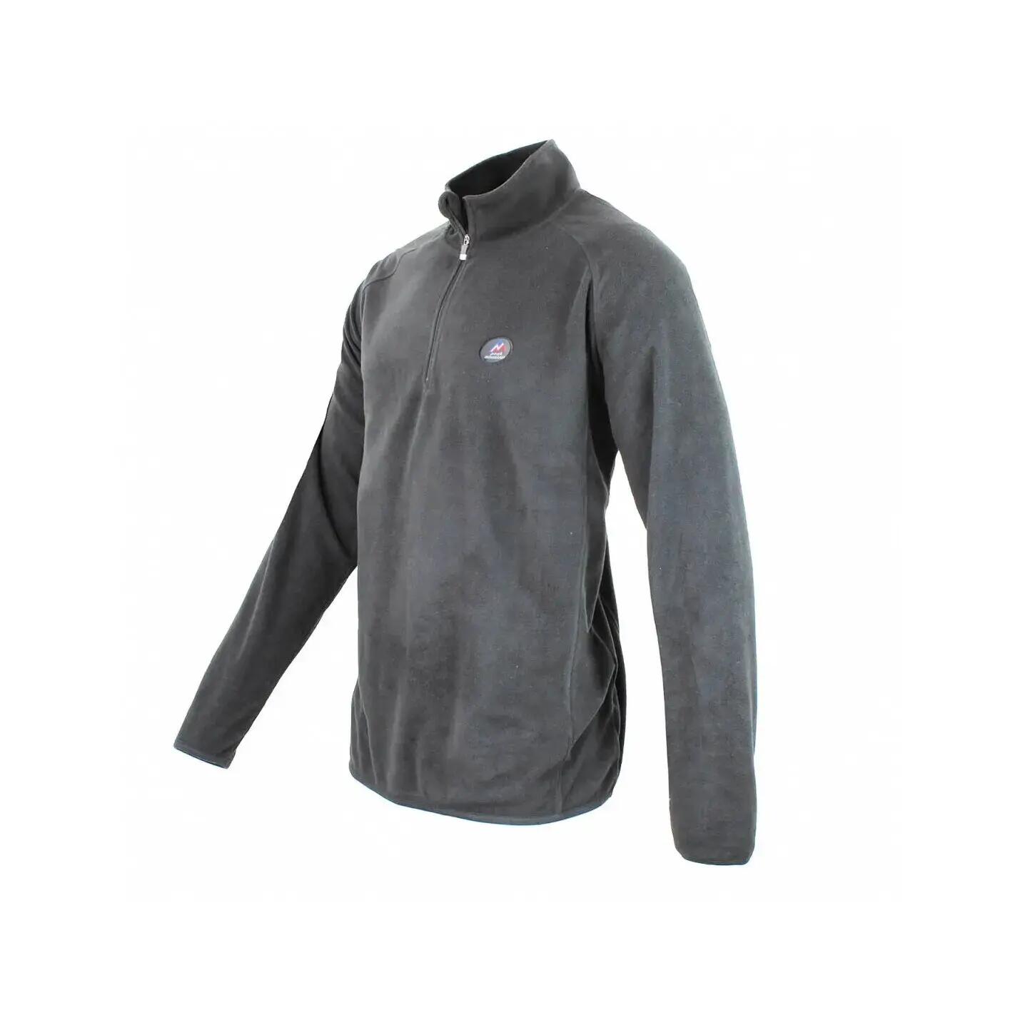 Fleece mit Kapuze 1/2 Reißverschluss Peak Mountain 2/3