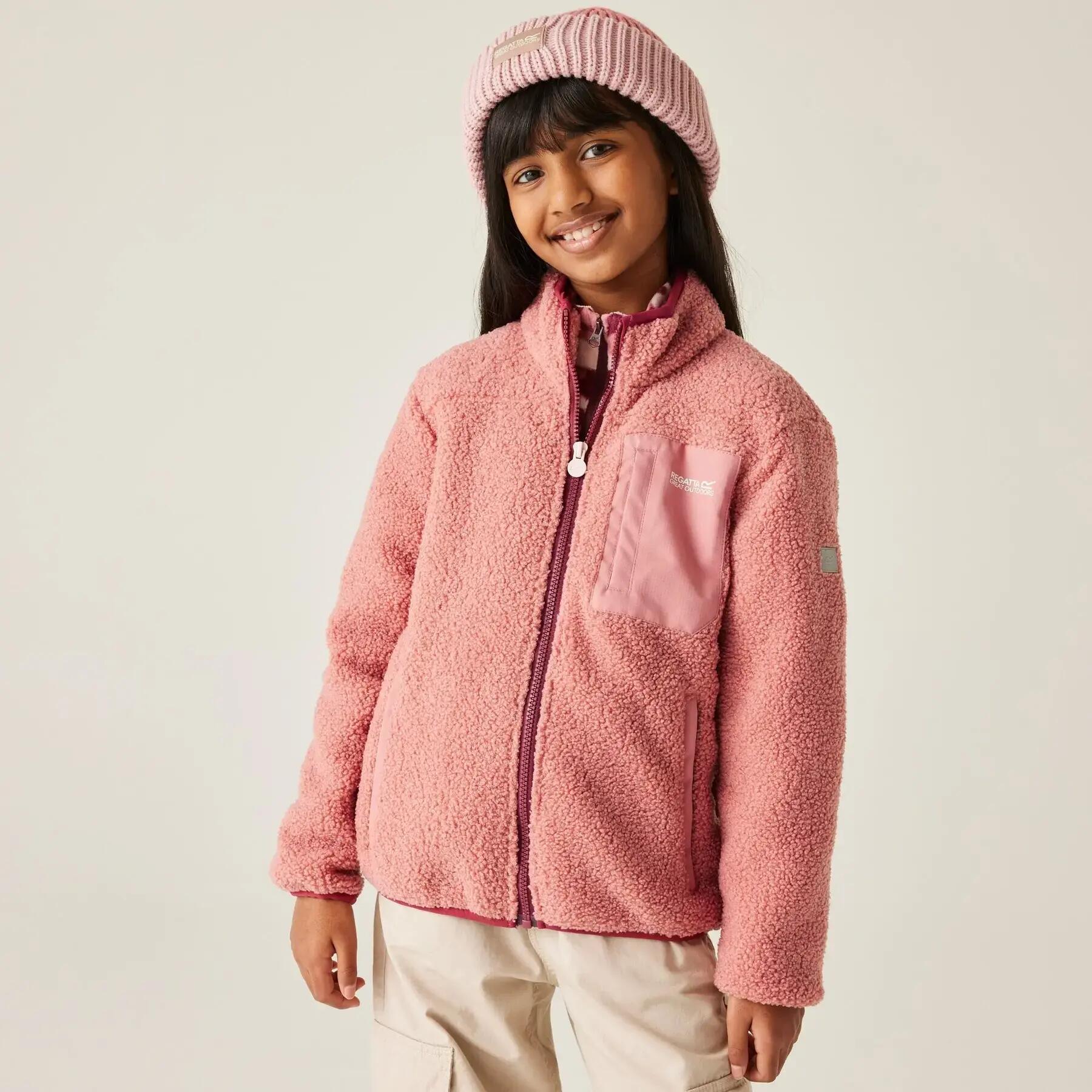 Pile full-zip per bambini Regatta Frankie Warm 4/7