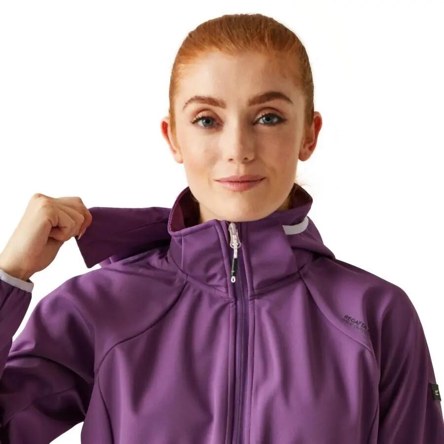 Damen Softshell-Wanderjacke Regatta Bourda 3/6