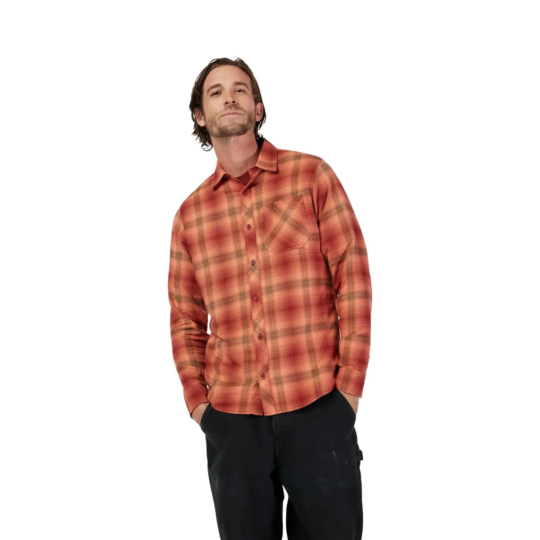 Halenka s dlouhými rukávy z flanelu Fox Racing Survivalist 3/7