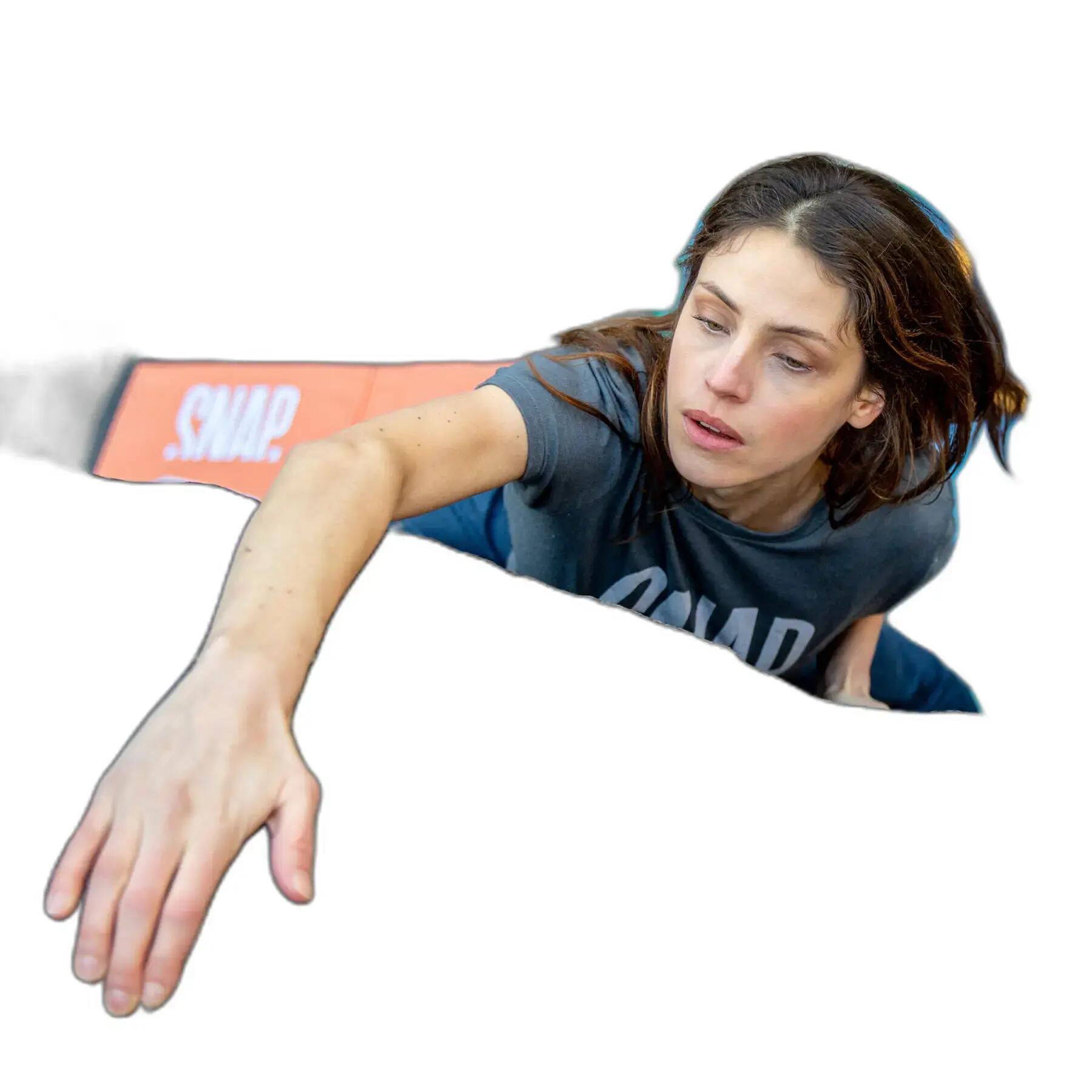 T-shirt technique en merinos manches courtes femme Snap Climbing 4/4