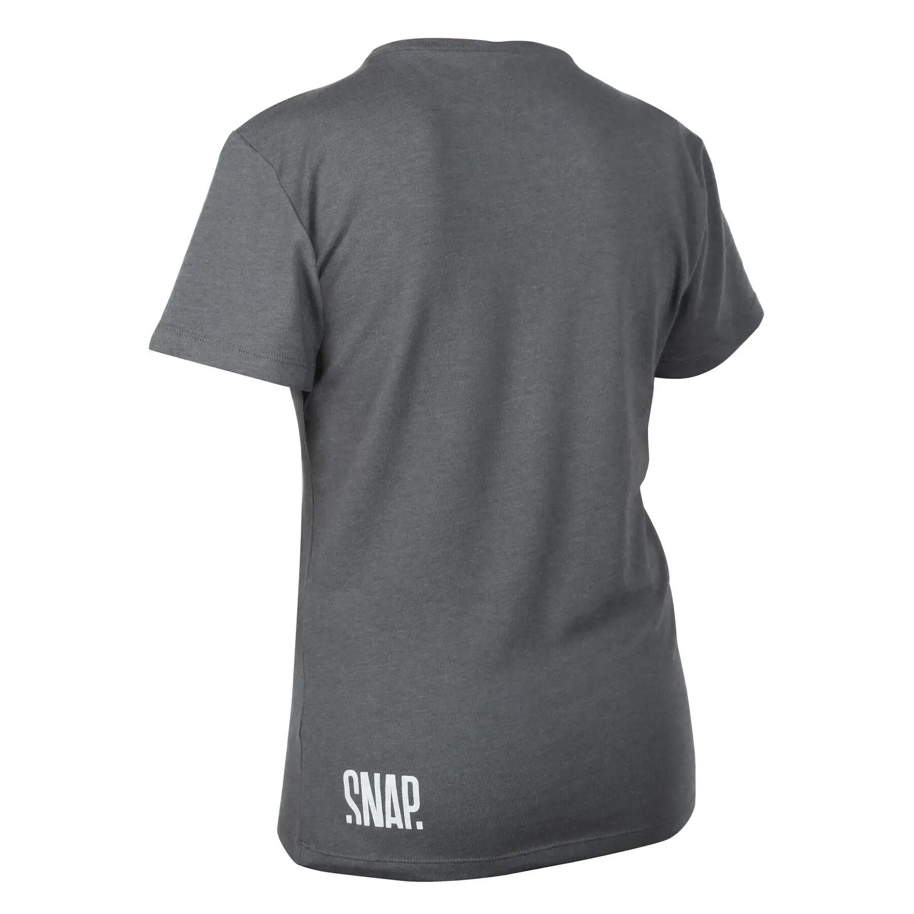 T-shirt technique en merinos manches courtes femme Snap Climbing 2/4