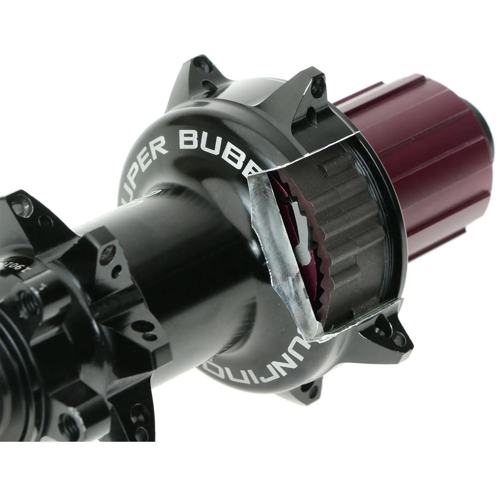 SUNringle Nabe Bubba HR 32 Loch schwarz - High-Performance Hinterradnabe für ... 3/6