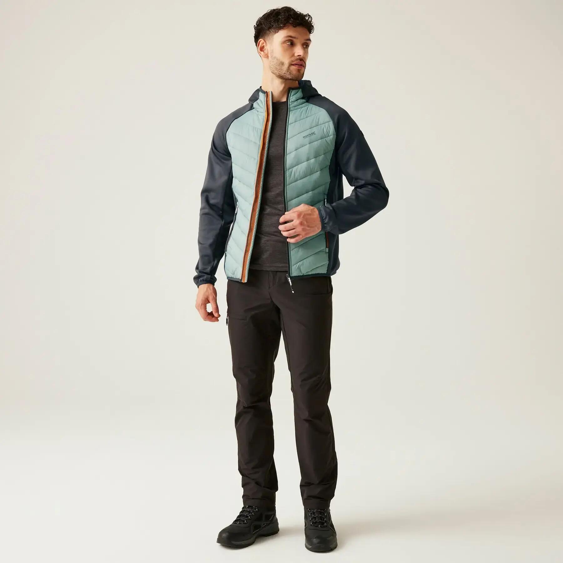 Doudounes homme REGATTA Andreson VIII Hybrid-Gris-S 2/4