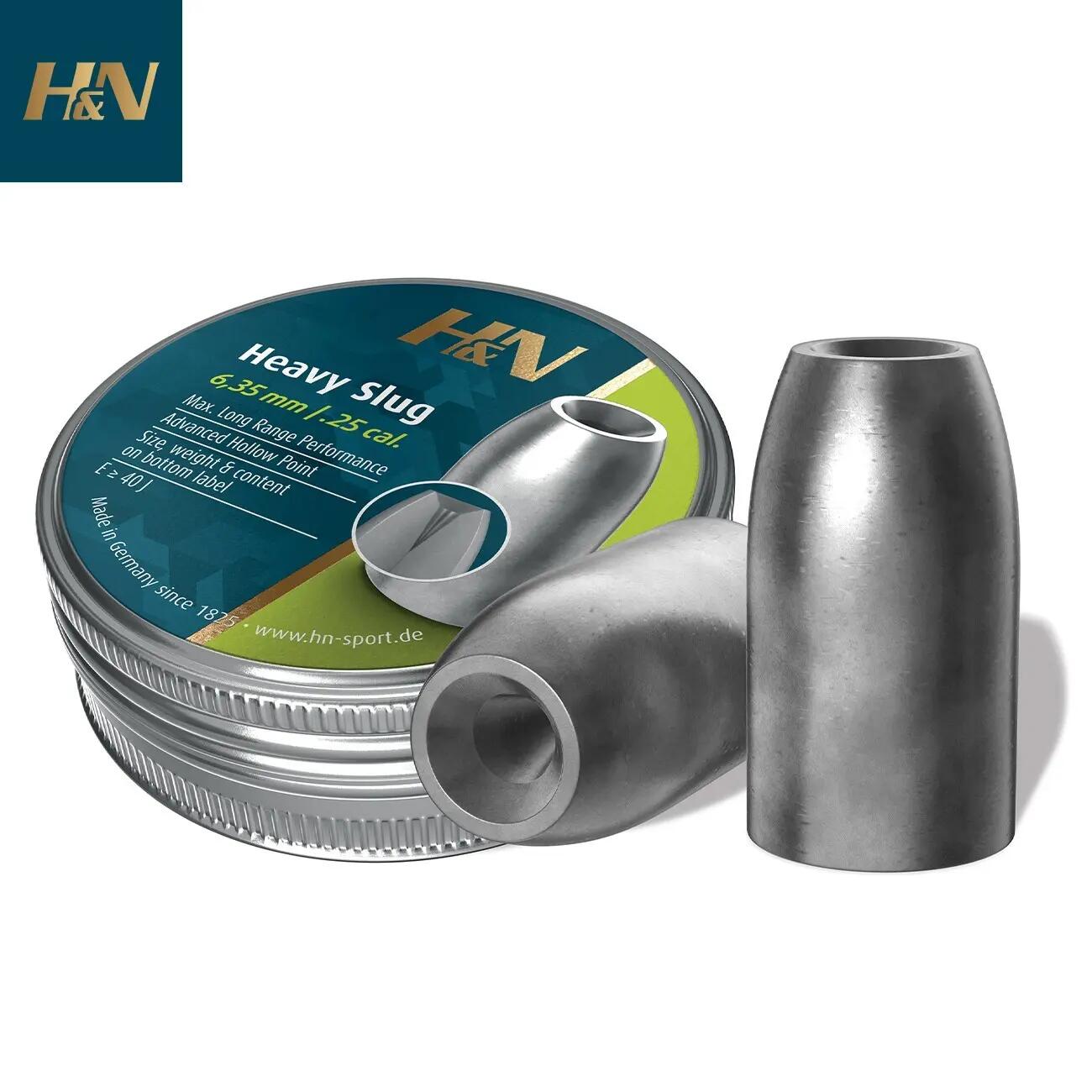 Balines H&N Slug HP Heavy 6,35 mm (.249) 46 gr - 100 uds. | Decathlon