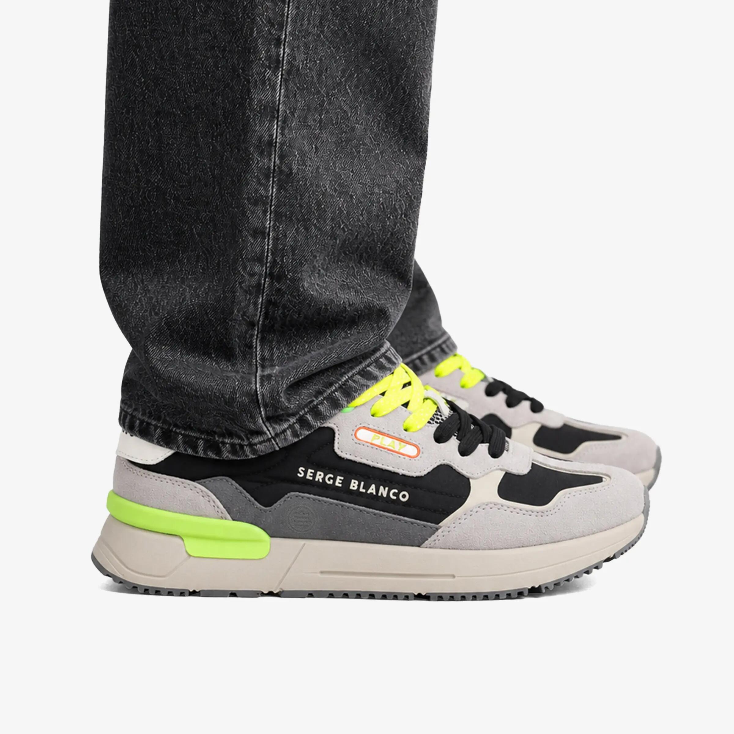 Sneakers noires Genève 2/5