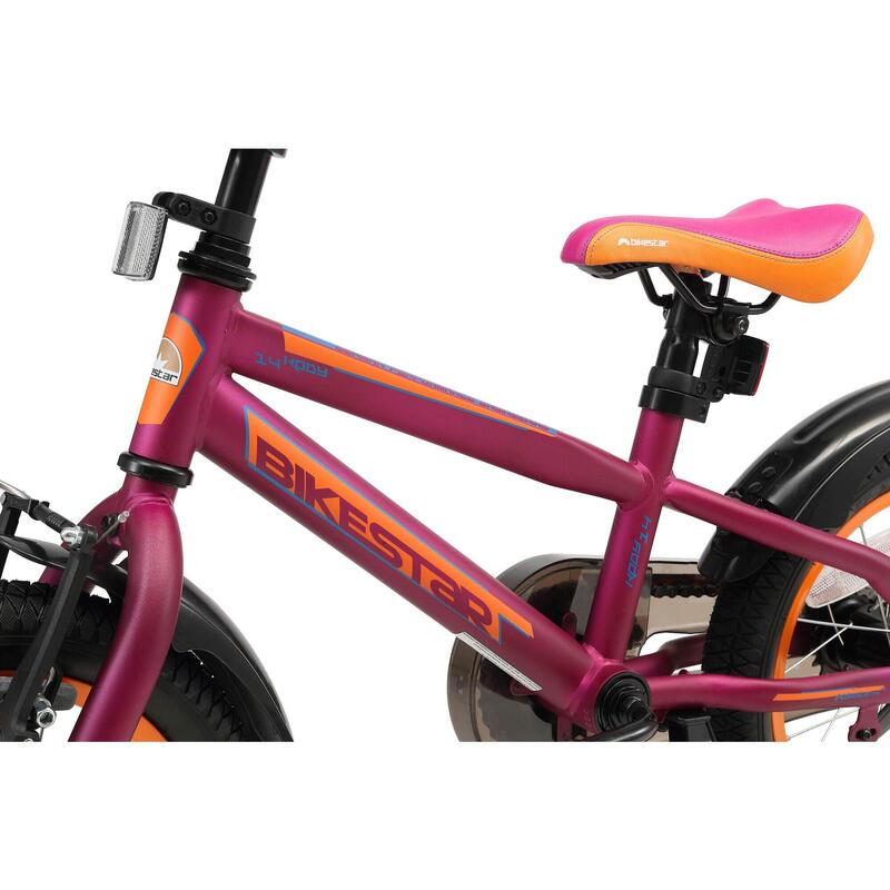 Vélo 14 pouces VTC enfant 3-4 ans urbain