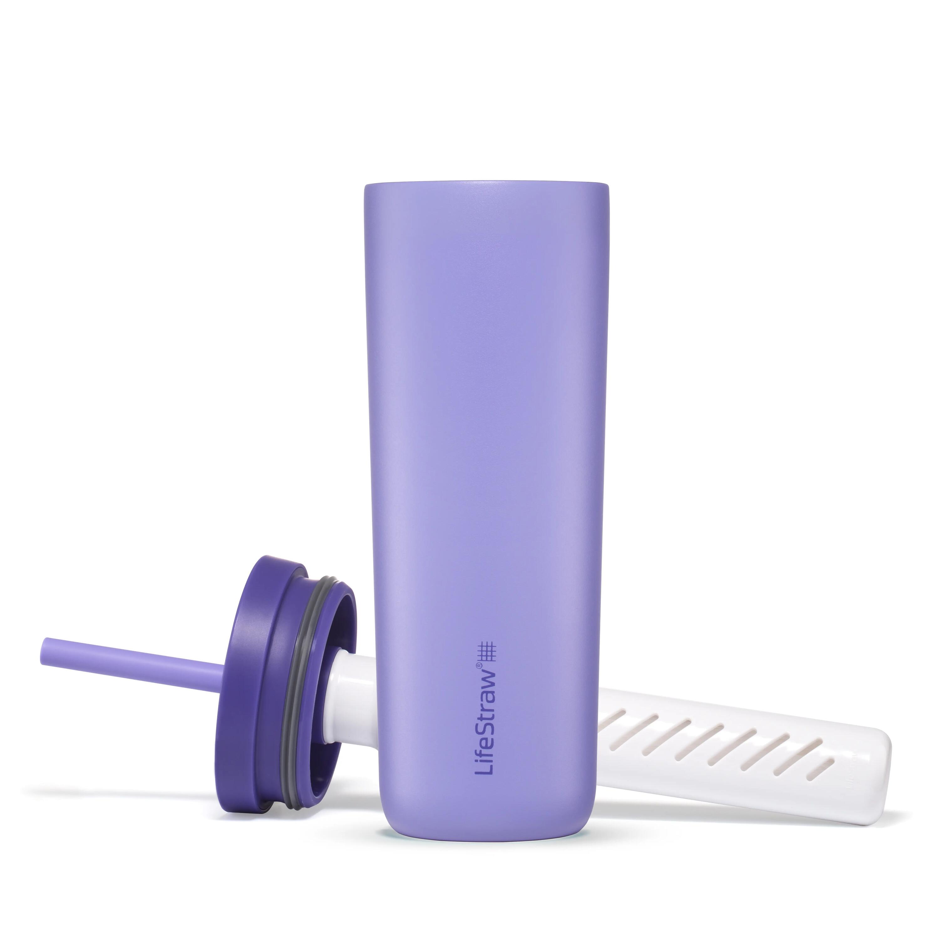 LifeStraw Go Series Tumbler 500 ml – Roxo 3/4