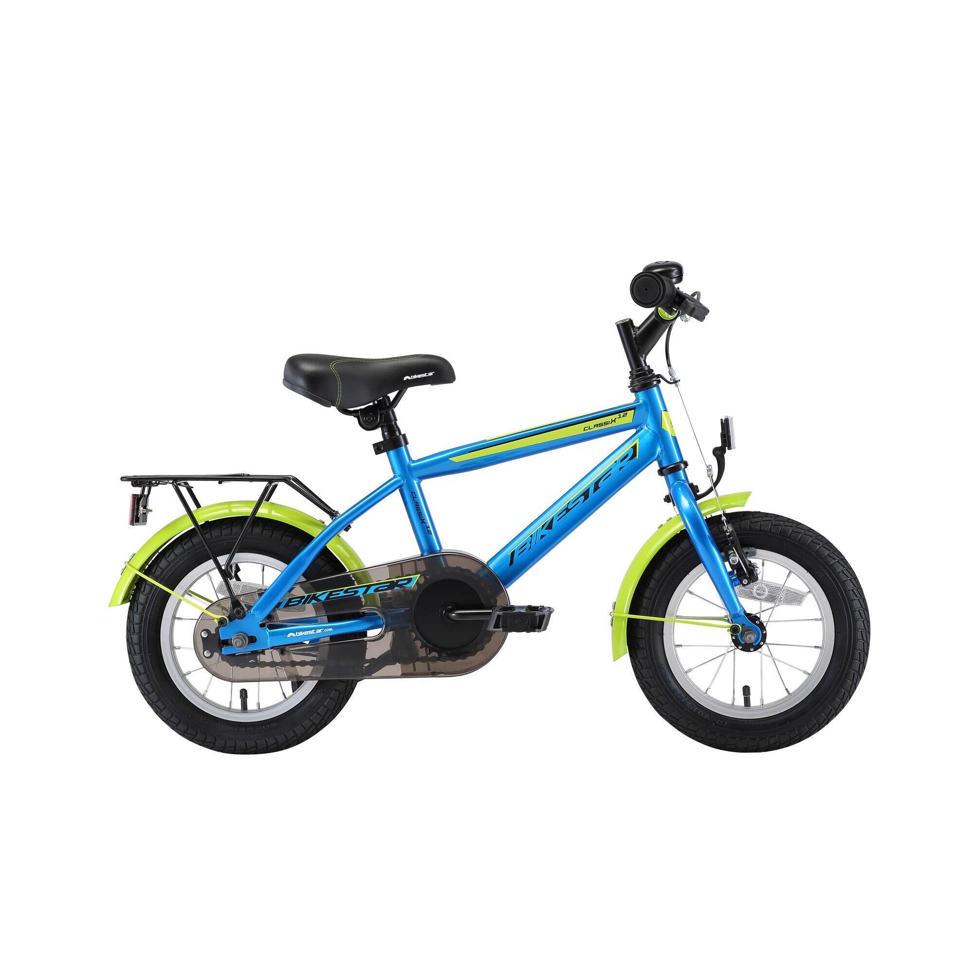 BIKESTAR Vélo Enfant pour Garcons et Filles de 3-4 Ans ★ Bicyclette Enfant 12 Pouces Cruiser avec Freins ★ 