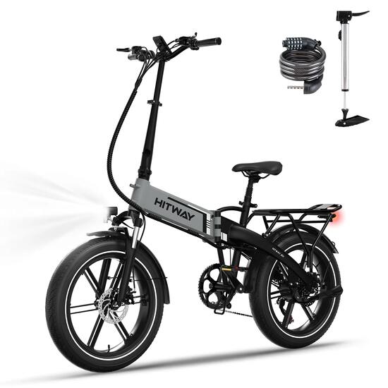 Elektro Klapprad Fatbike E-Bike 20×4.0 Aluminium BK10S1