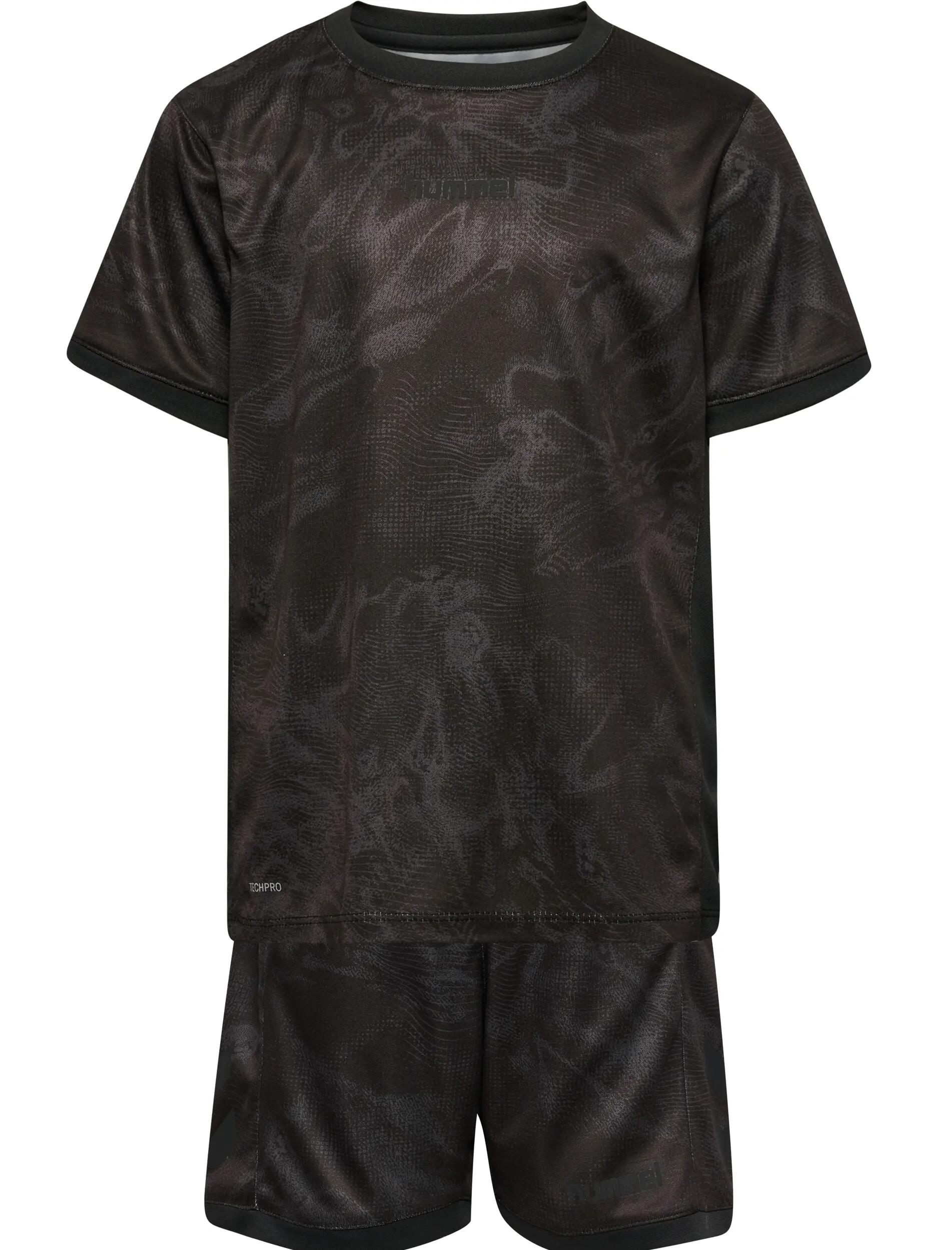 hummel Zestaw hmlBLAZE CLUB 26 GRAPHIC – 100% poliester z recyklingu, czarny – 4/15