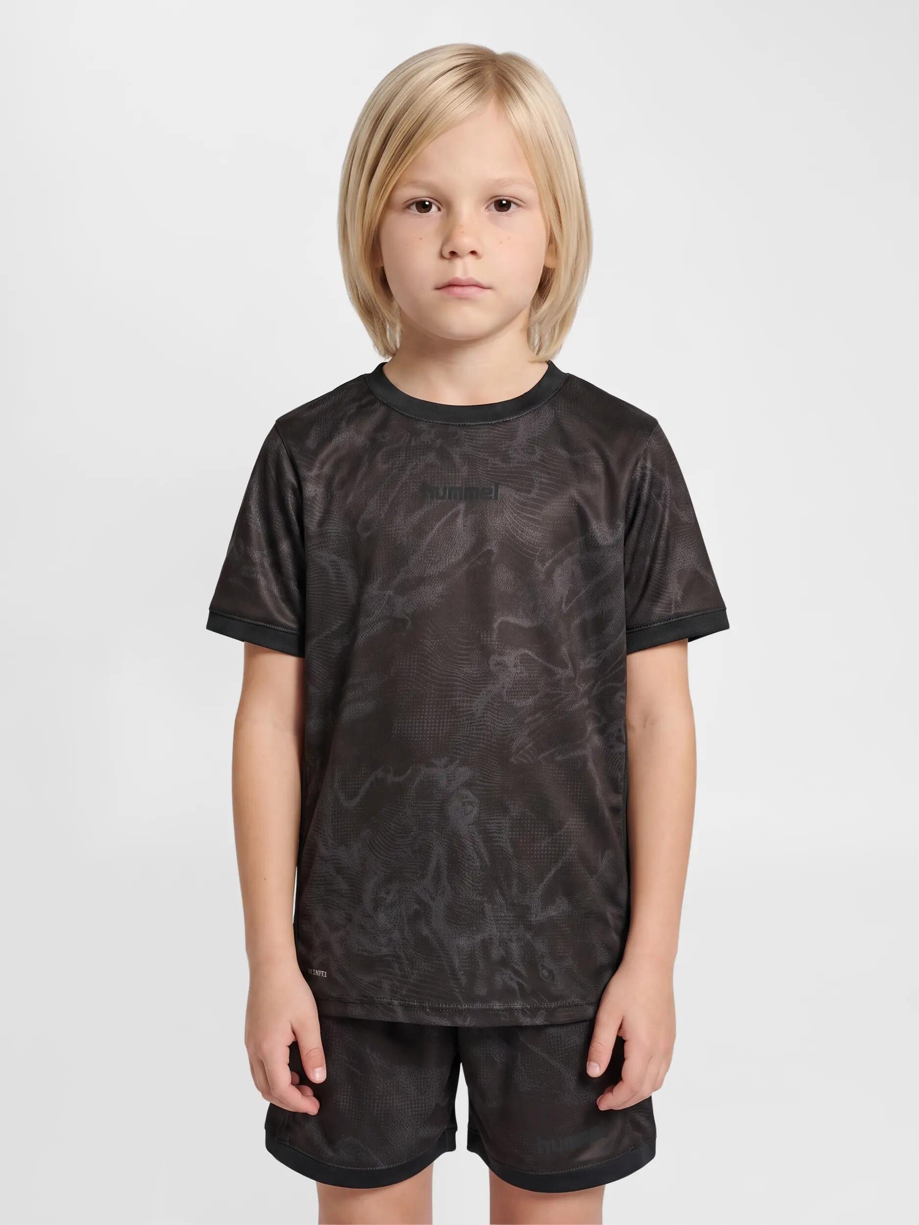 hummel Zestaw hmlBLAZE CLUB 26 GRAPHIC – 100% poliester z recyklingu, czarny – 2/15
