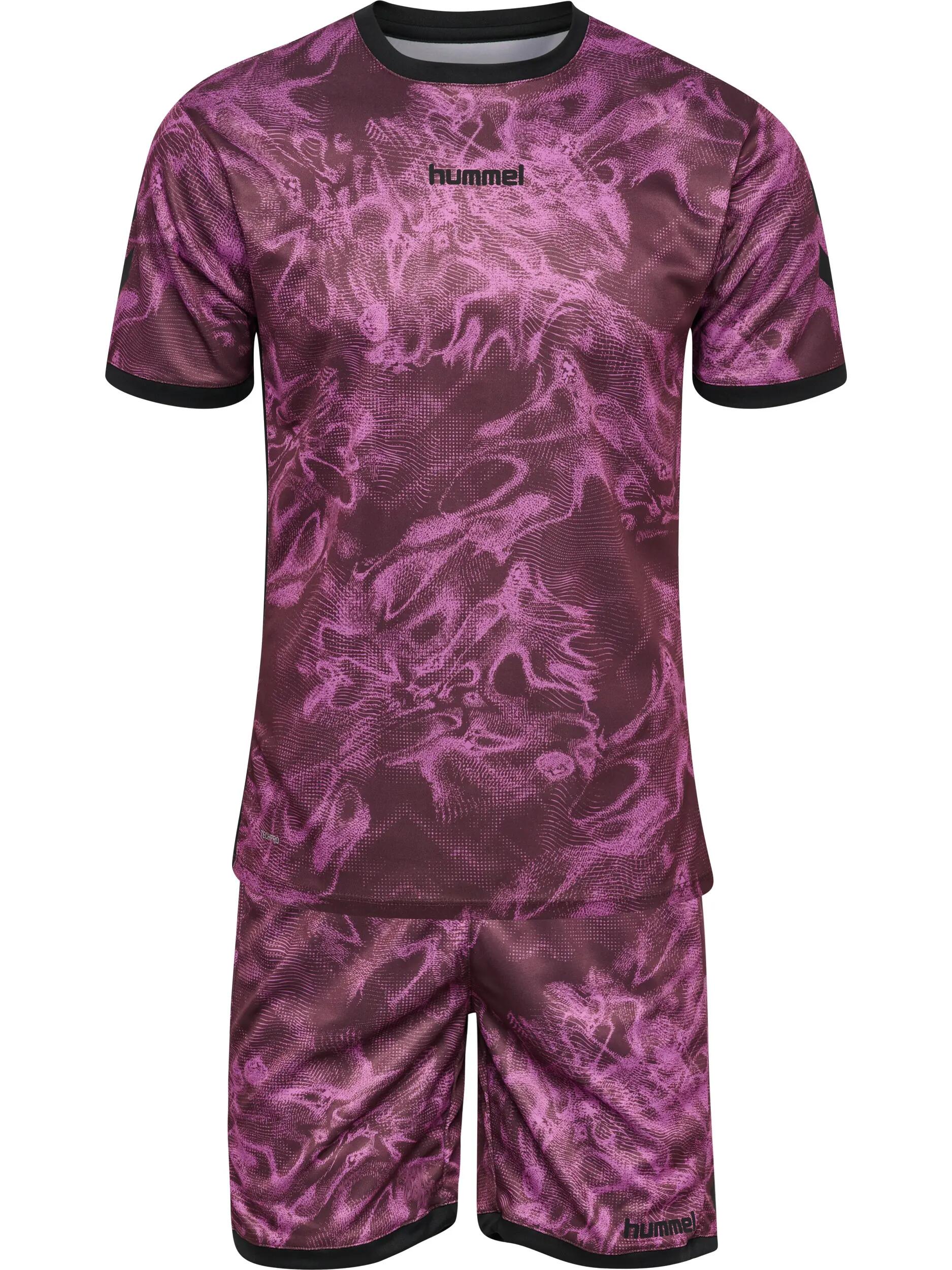 hummel Zestaw hmlBLAZE CLUB 26 GRAPHIC SET KIDS z poliestru z recyklingu – 4/15