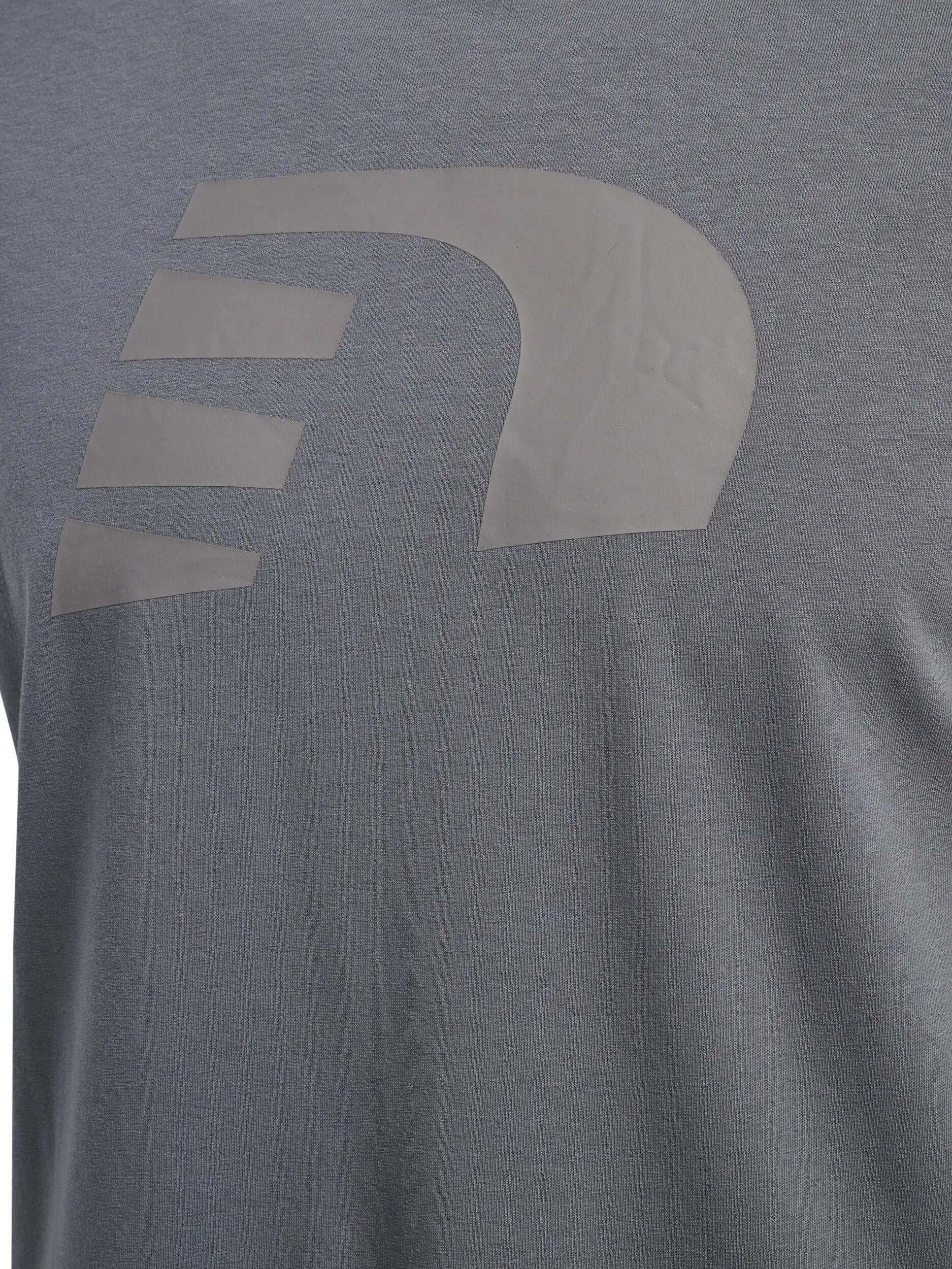 hummel T-shirt krótki rękaw nwlLOGO z bawełny organicznej – STONE MOUNTAIN 8/8