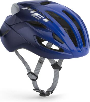 Met rivale mips road helm zwart/rood