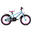 Bikestar, Urban Jungle, kinderfiets, 16 inch, paars/turquoise