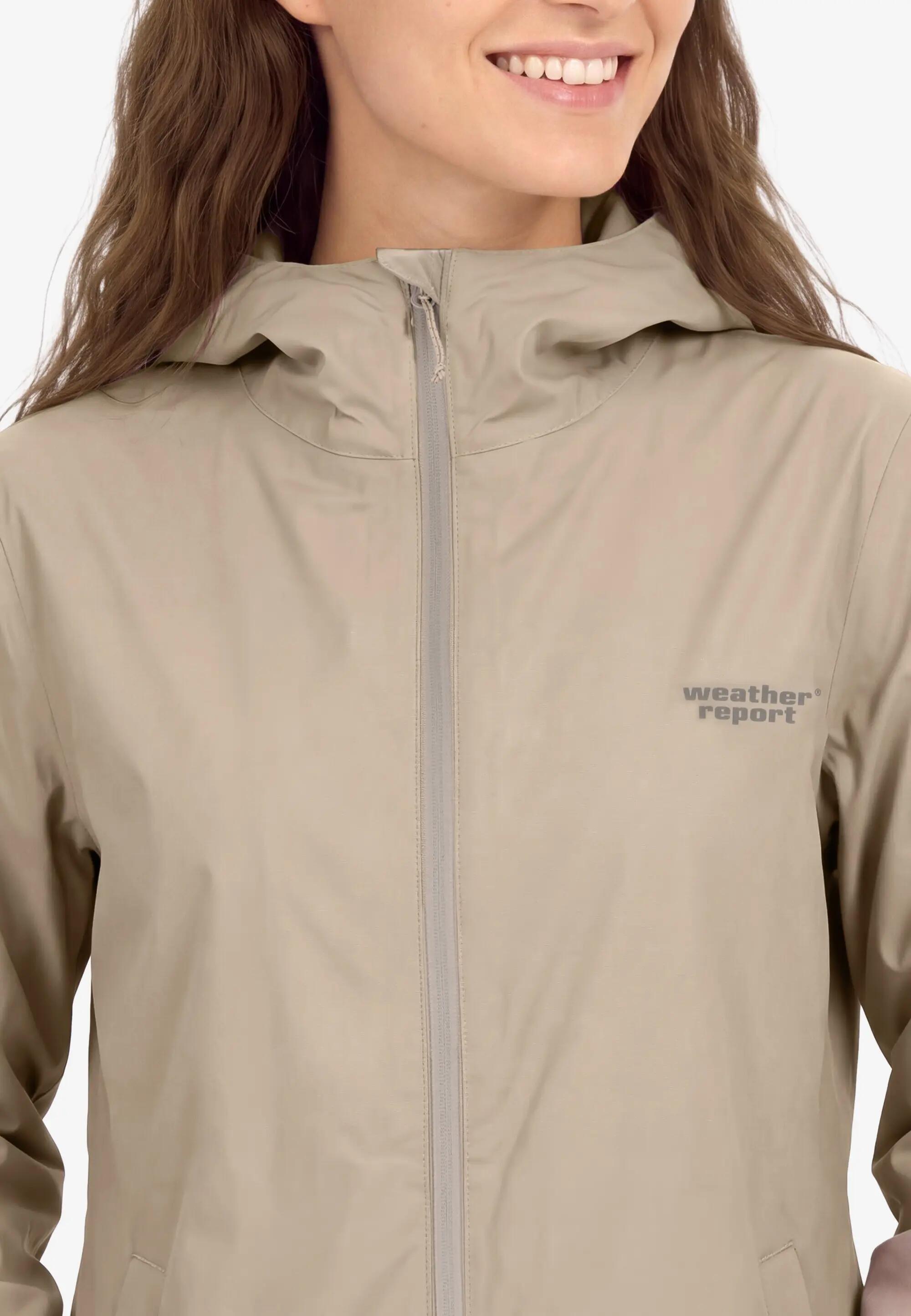 Casaco com capuz feminino Weather Report Pack'way W-PRO 10000 7/8