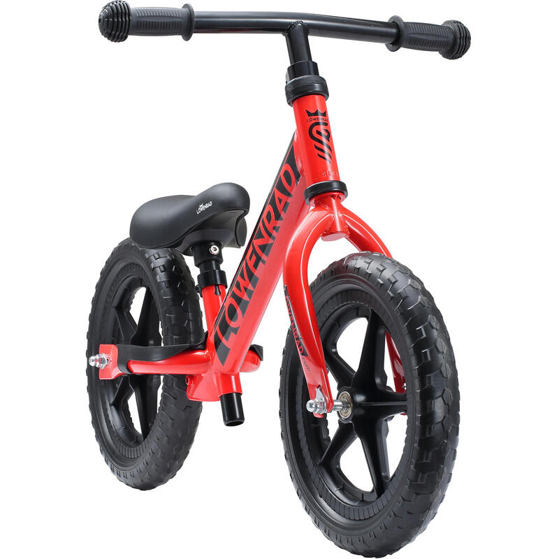 Bicicleta sin pedales infantil 12 pulgadas LÖWENRAD sport rojo 3 años