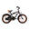 Bikestar, Cruiser kinderfiets,16 inch, zwart (matt)