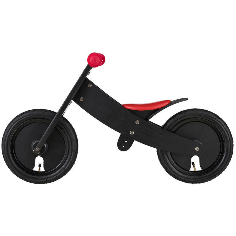 Draisienne 12 pouces enfant 3 ans 2-en-1 bois